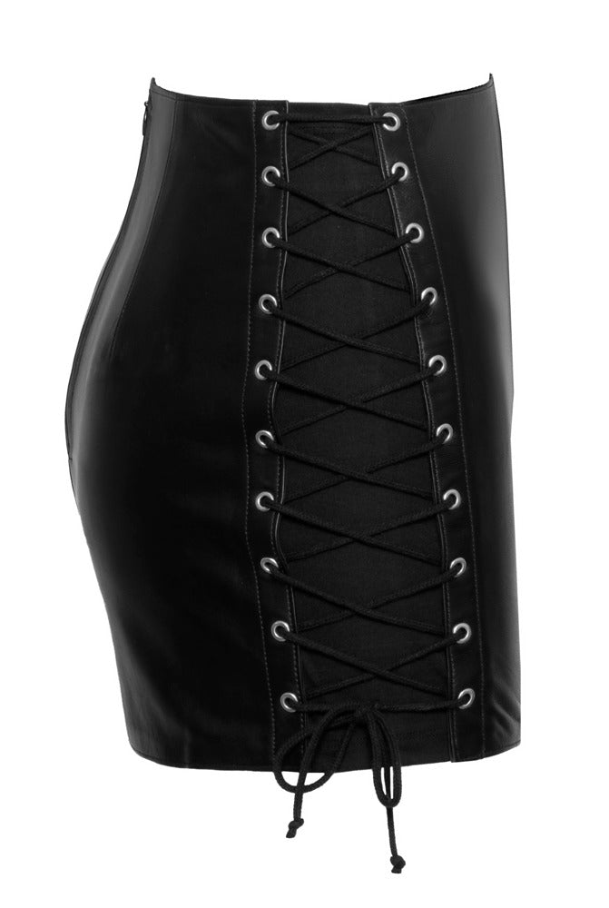 ZADO -Leather Skirt