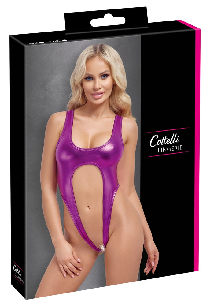 Cottelli LINGERIE -  Hot Metallic Pink Body