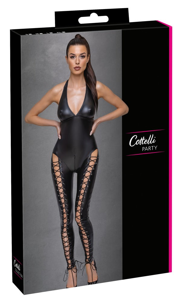 Cottelli Party - Stylish Black Jumpsuit